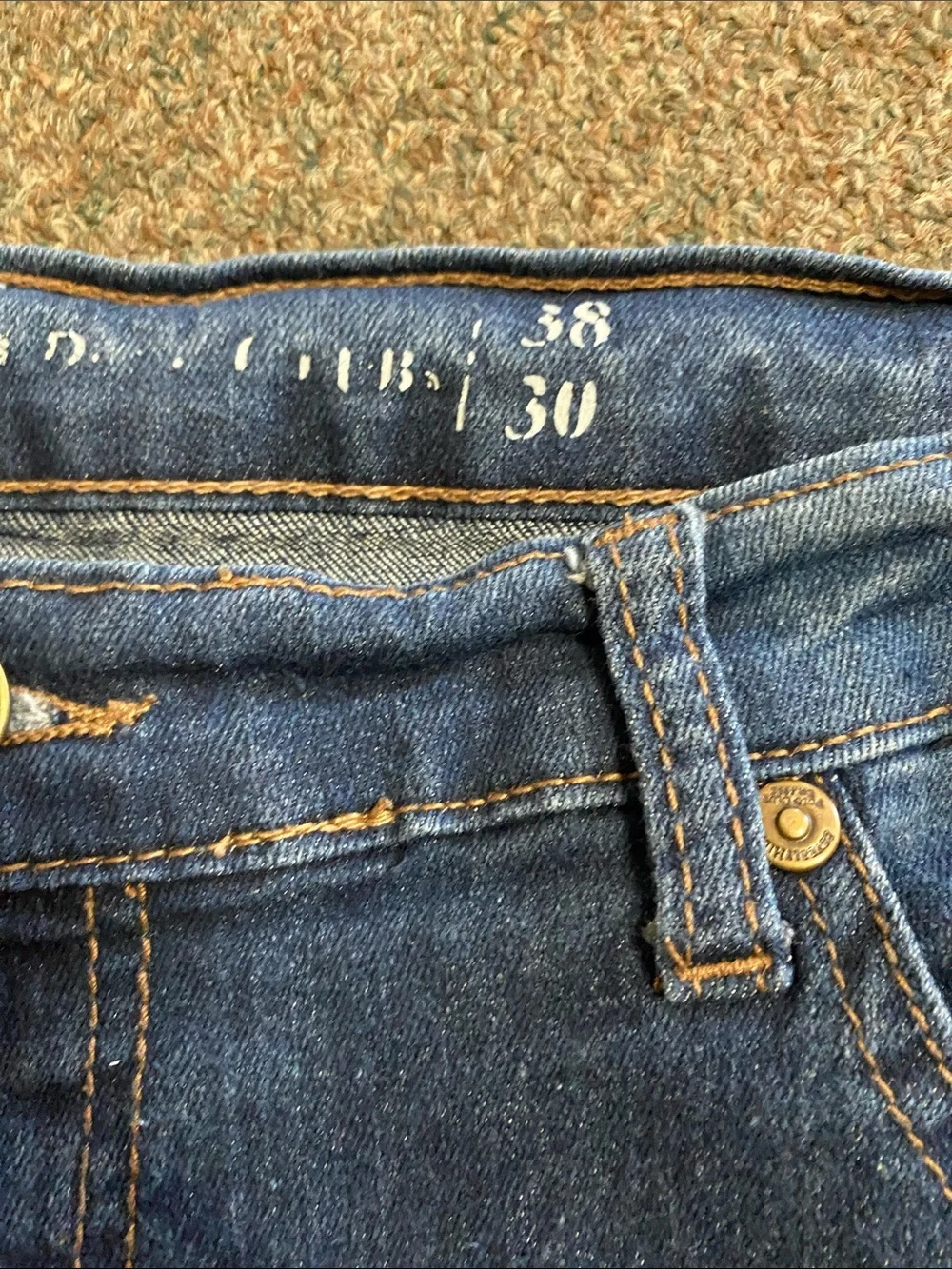 Beverly Hills Polo Club Men’s Dark Blue Slim-Straight Jeans
